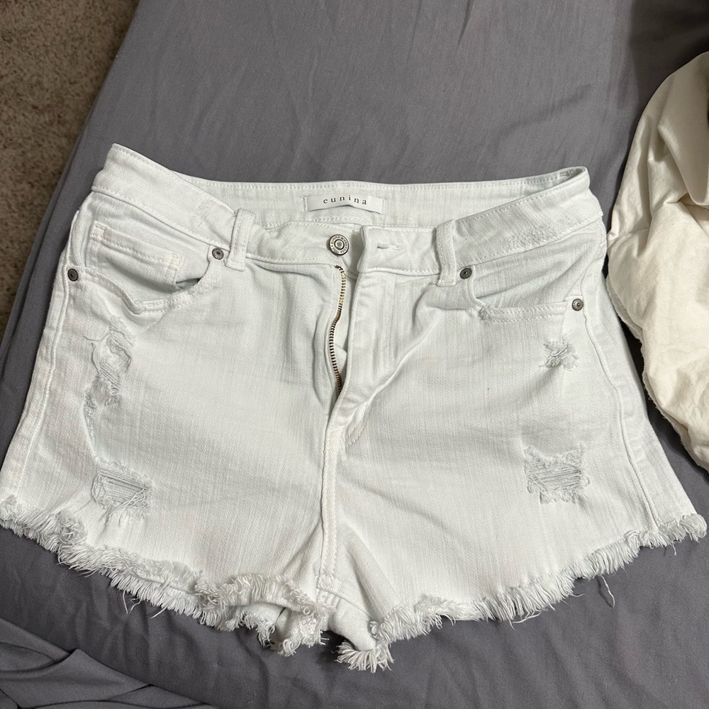 Eunina from Lulus White Distressed Size M